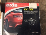 Axis CC30 Deluxe Camera 1/4 number plate / trunk ccd colour camera New Part