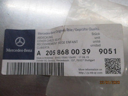 Mercedes-Benz C-Class Genuine Child Seat Security Cover New Part