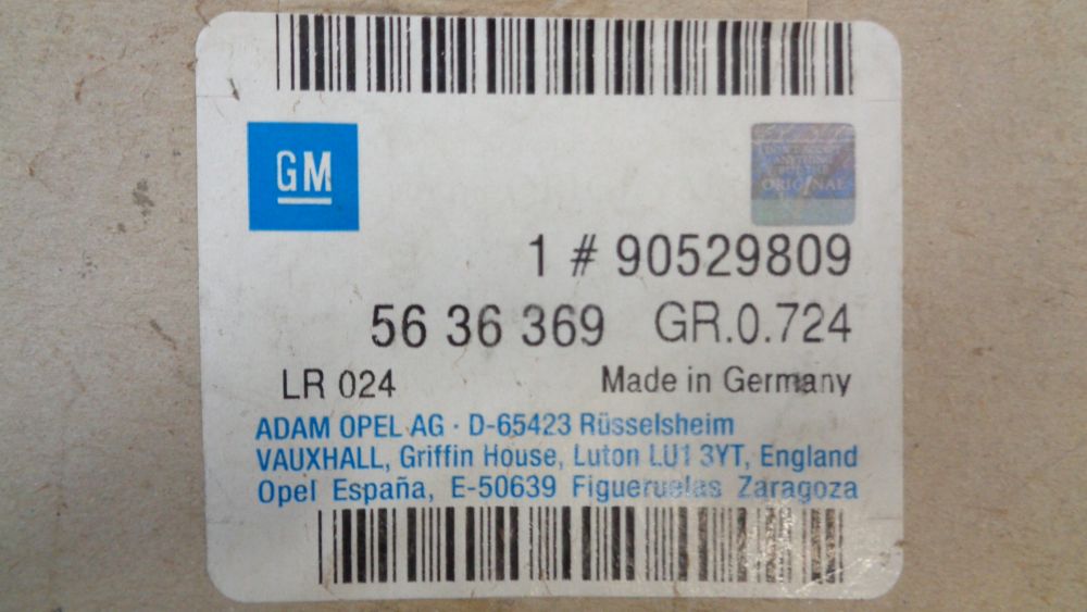 Holden Astra Genuine Timing Belt New Part