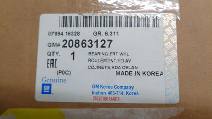 Holden Captiva Genuine Front Wheel Hub And Bearing Assy New Part