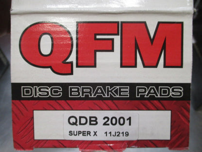 QFM Rear Brake Pad Set Suits Mitsubishi Canter FB7 New Part