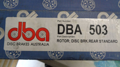 DBA Rear Brake Rotor Pair Suitable For Ford Falcon New Part