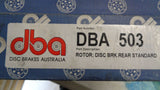 DBA Rear Brake Rotor Pair Suitable For Ford Falcon New Part