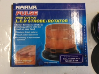 Narva High Output LED Strobe Rotator 2 Flash Patterns New Part