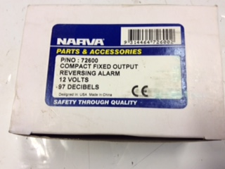 Narva Reversing buzzer 12 volt 97 decibels new part