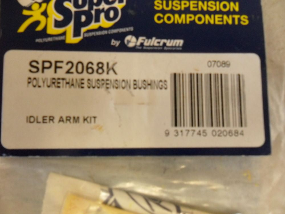 SuperPro Genuine Front Idler Arm Bush Kit Suits Chrysler New Part