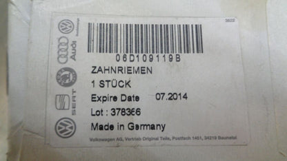 VW Eos-GTI-Jetta-Passat Audi A3-A4 Genuine 2.0ltr Timing Belt New Part