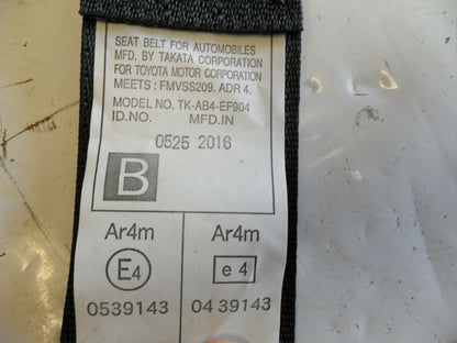 Rear Lap Sash belt suitable for Toyota Hiace and Coaster Bus