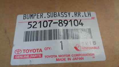 Toyota 4Runner Genuine left hand rear chrome bumper 4wd new part