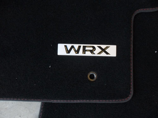 Subaru Impreza WRX Genuine Carpet Mat Set Black New Part