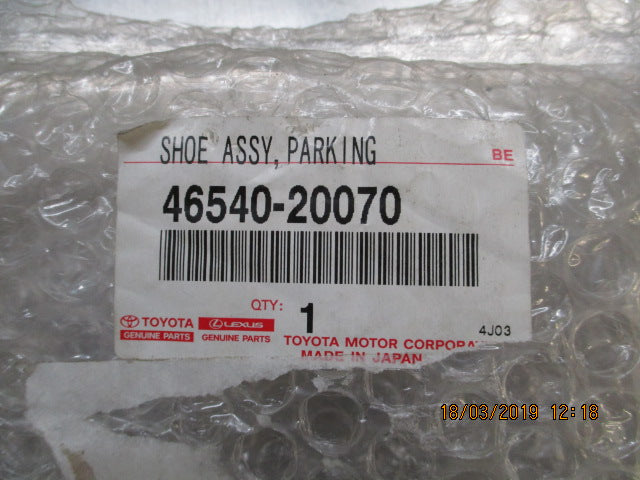 Toyota Avalon-Camry-Celica Genuine Left Rear Hand Brake Shoe New Part