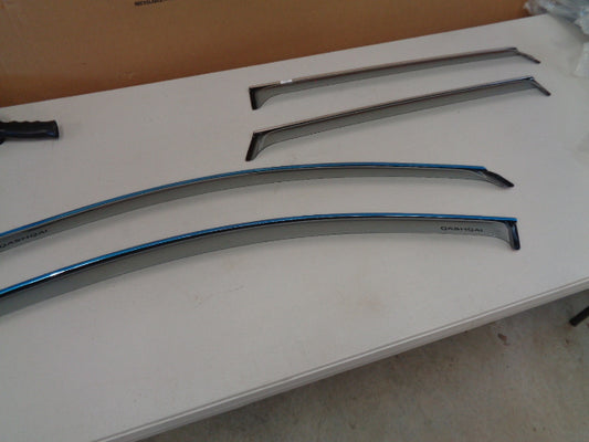 Nissan Qashqai Genuine Weather Shield Set New Part