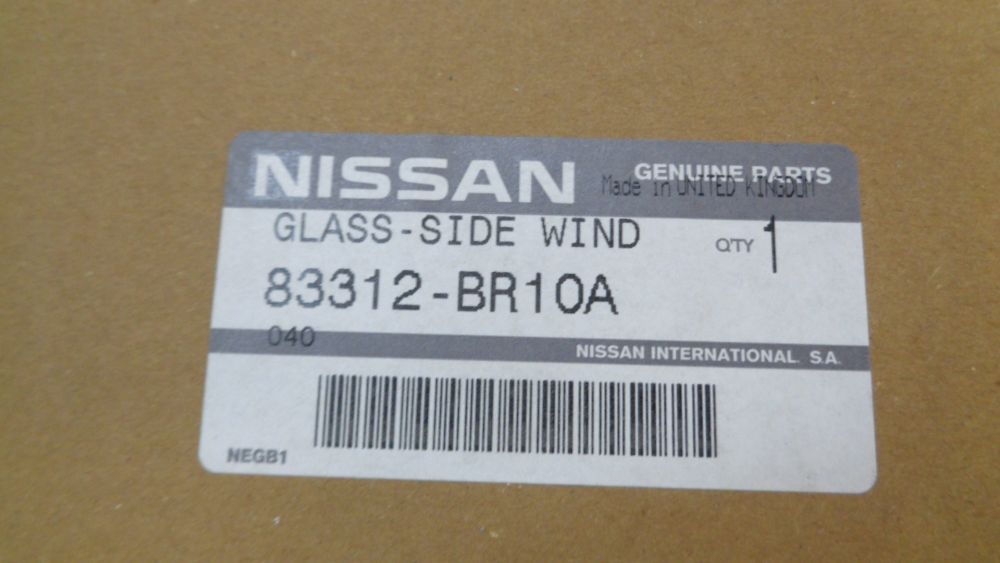 Nissan Juke J10 genuine Left Hand Rear Side Glass New Part