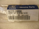 Hyundai Santa Fe Genuine RH (DRIVERS) Front Door Weather Strip Belt New Part