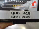 QFM Premium Front Brake Pad Set Suits Subaru Leone New Part