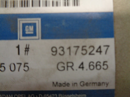 Holden TS Astra Genuine Right Hand Rear Disc Caliper Damper Weight Kit New Part