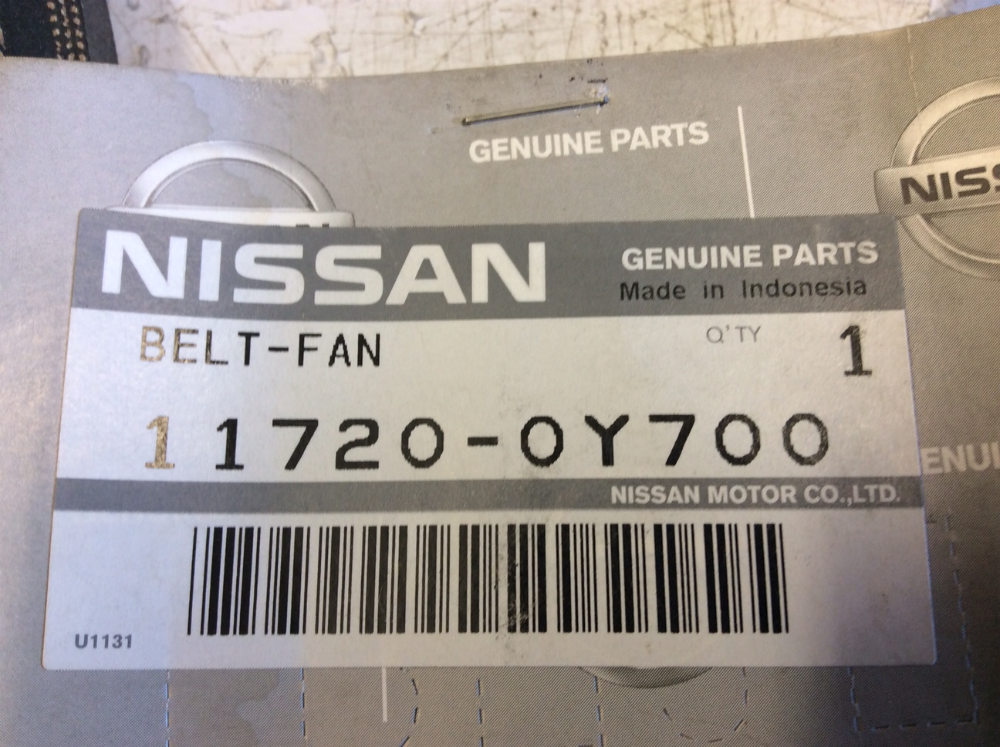 Nissan Patrol Y61 Genuine 4.2D Fan Belt New Part