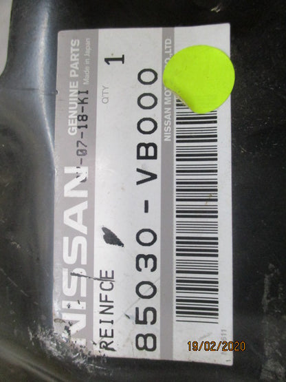Nissan Patrol Y61 Genuine Drivers Rear Bumper Reinforcement CNR New Part