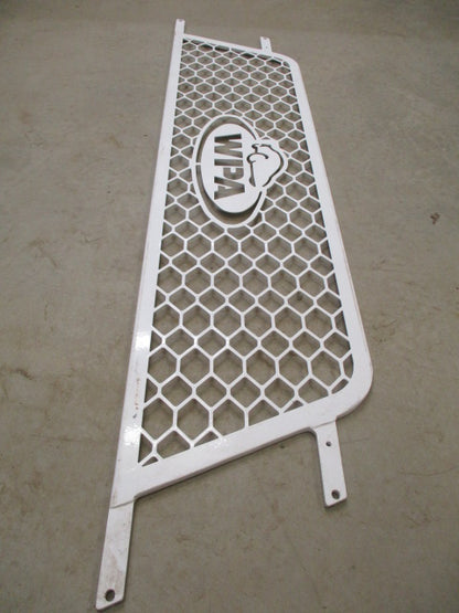 WPA Steel Tray Rear Window Guard  Power Coated White New Part