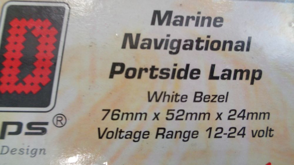 LED Autolamps 12-24 Volt Navigational Lamps Port & Starboard New part