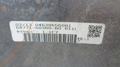 Toyota Prado 150 Genuine Rear Wheel Cover Used Part