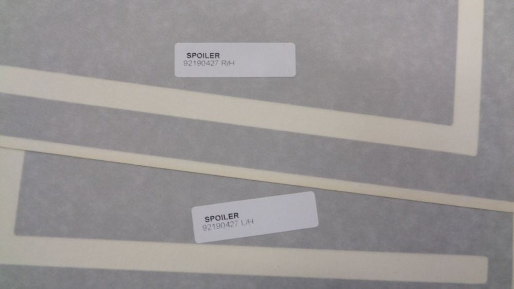 Holden VE Commodore Genuine Body Stripe Decal Silver Full Kit New Part