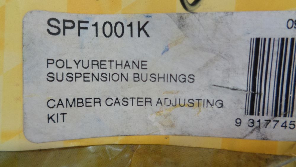 Super-Pro Front Camber Caster Adjusting Kit Suits Ford Falcon EA-EL New Part