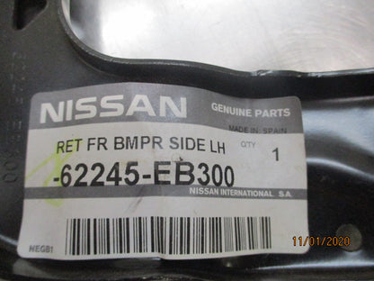Nissan Navara D40M Genuine Left Hand Front Bumper Retainer New Part