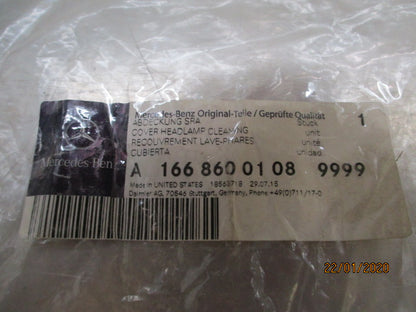 Mercedes-Benz ML Genuine Left Hand Headlight Washer Cover New Part Grey Charcoal