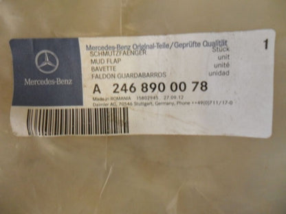 Mercedes Benz Genuine Front Mud Falps Suitable for CLA 250 New Part