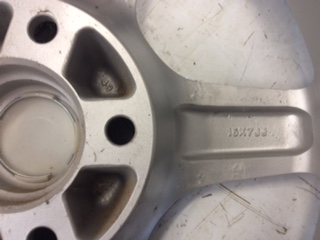 New speedy silver rims 16x7 QTY 3