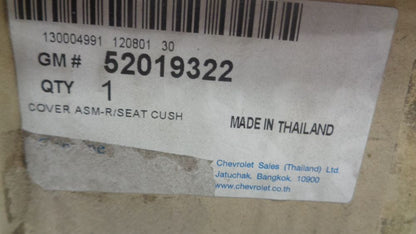 Holden Colorado RG Genuine Left Hand Rear Seat Base Cover New Part