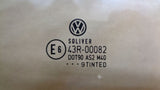 VW Passet Genuine Passenger Front Door Glass New Part