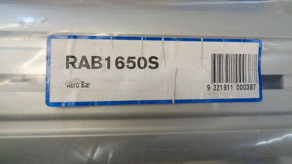 Rhino-Rack 1650mm Areo Bar with end caps silver New Part