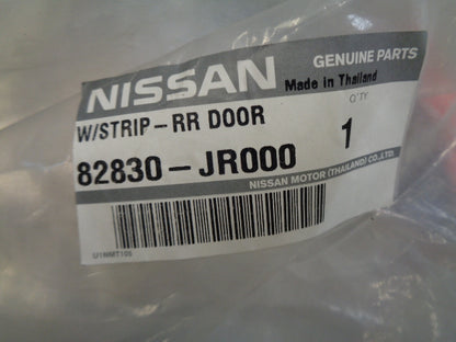 Nissan D40T Navara K/C Genuine Right Hand Rear Weather Strip New Part