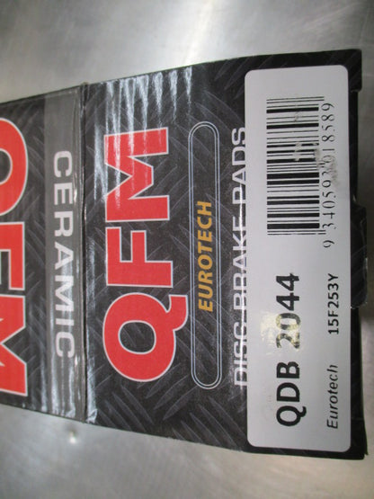 QFM Eurotech Ceramic Rear Brake Pad Set Suits Peugeot 307-Citrone C4 New Part