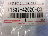 Toyota Kluger Genuine front right seat protector new part