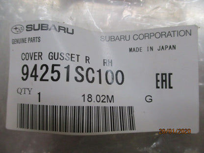 Subaru Forester Genuine Right Hand Rear Door Corner Door Trim Cover New Part