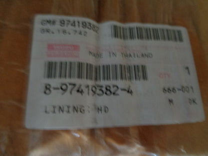 Isuzu D-Max Genuine Hood Lining Assy New Part