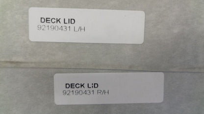 Holden VE Commodore Genuine Body Stripe Decal Silver *Incomplete* Kit New Part