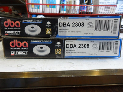 DBA Front Rotors Nissan 350Z / 370Z / 370Z Roadster / Murano New Part