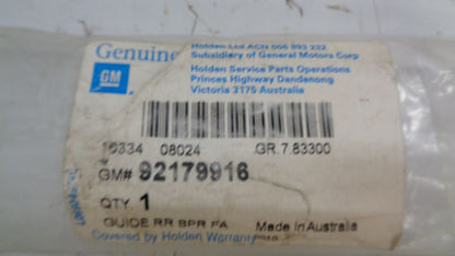 Holden Statesman/Caprice Genuine Left Hand Rear Bumper Outer Facia Guide New Part