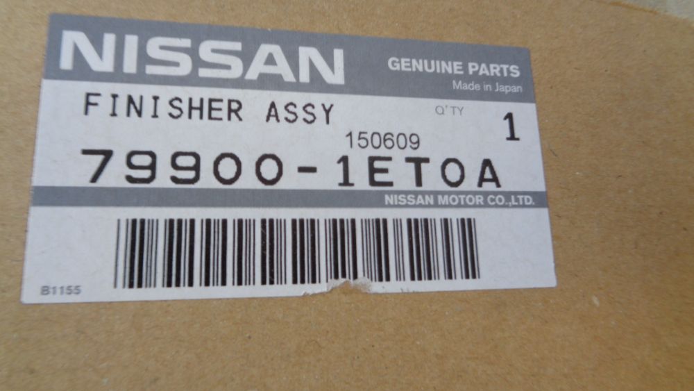 Nissan 370Z Genuine Rear Finisher assy back panel New Part