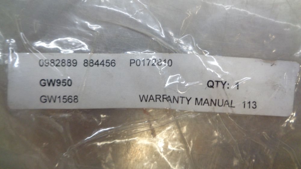 Great Wall X Series Genuine New Service Manual & Warranty New Part