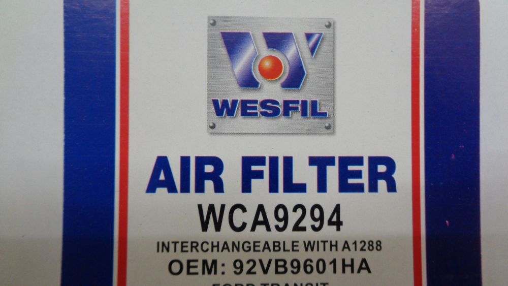 Wesfil Air Filter Element Suitable For Ford Transit/Volvo 440 - New Part