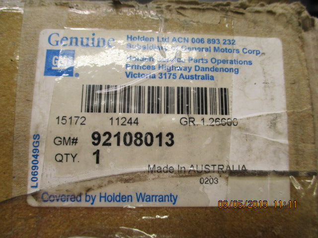 Holden Calais / Monaro Lower Bumper Grille W/O Fog Lights New Part