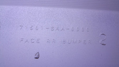 Honda Jazz GD Genuine Rear Bumper Cover New Part