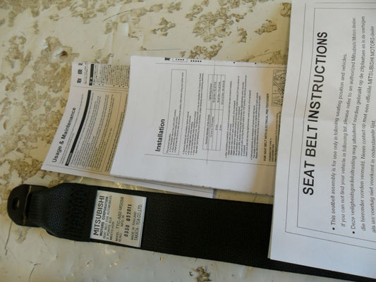 Mitsubishi Triton ML Genuine Right Hand Front Seat belt New Part