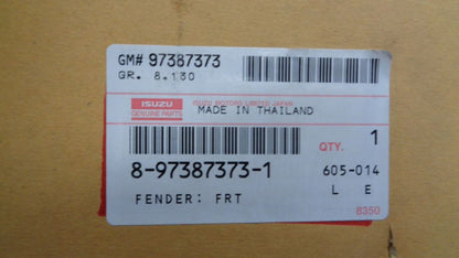Holden TR-F Rodeo-Isuzu D-Max Genuine Left Front Guard New Part