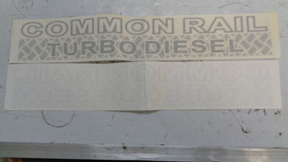 Nissan Patrol GU Y61 Genuine Common Rail Decal Pair) New Part